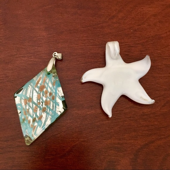 Large glass pendants - Picture 2 of 2